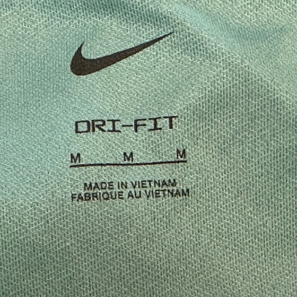 Nike Teal Athletic Women's Shorts with White Swoosh - Picture 3 of 3